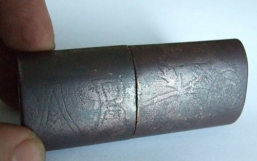 Briquet poilu initiales ab - de,