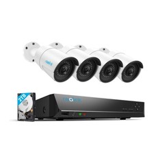 Reolink RLK8-410B4 5MP Caméra de Surveillance Extérieure Kit Vidéo Surveillance