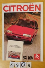 CITROEN BX GTi 16 S Prospectus