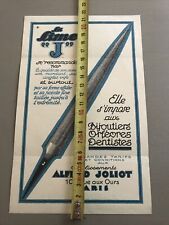 Ancienne Publicité Orfèvre