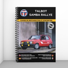 TALBOT SAMBA RALLYE : Cahier
