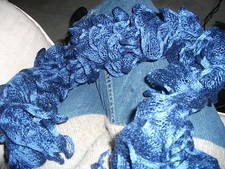 SUPERBE CACHE NEZ LAINE ONDAS