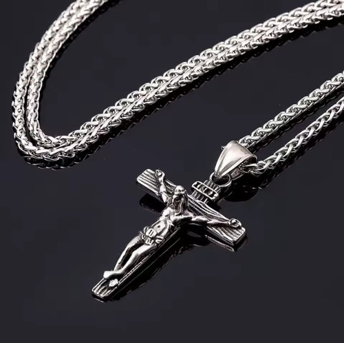 Collier pendentif croix - collier,