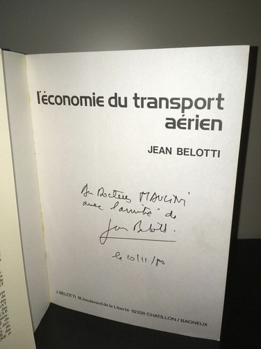 Jean belotti economie du - l'economie,