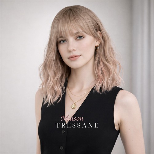 Perruque femme blond carré - perruque,