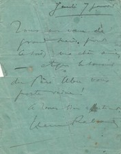 Henri RABAUD que le souvenir