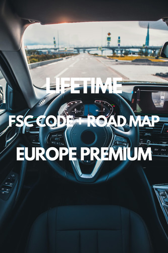Genuine bmw map europe - map,