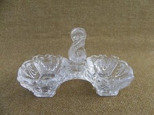 SALIÈRE DOUBLE EN VERRE