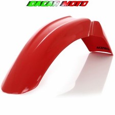 Garde boue avant rouge - avant,