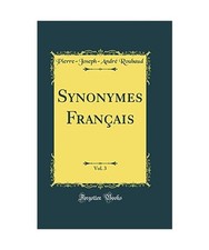 Synonymes français vol 3 - français,,