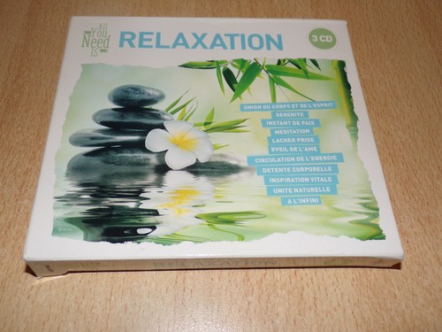 Coffret relaxation cd - coffret,