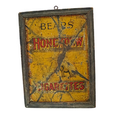 Rare ancien panneau de