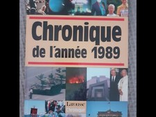 CHRONIQUE DE L'ANNEE 1989