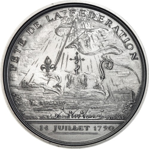 France médaille révolution - médaille,,