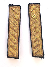 011965 galon d'épaule officier supérieur doré