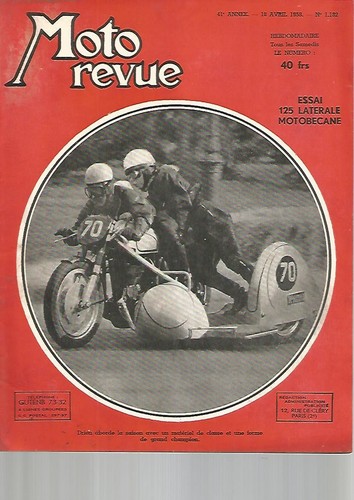 Moto revue 132 - revue, n°1.132