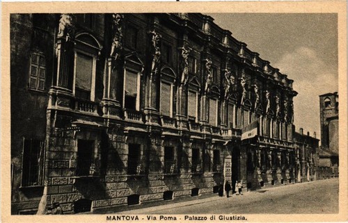 Cpa mantova via poma - cpa,