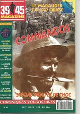 39-45 N°84 SPECIAL TROUPES DE CHOC / LE MARAUDER DU CAP CORSE 