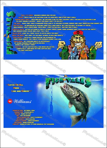 Williams fish tales 1992 - williams,
