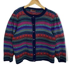 Pull Cardigan Graphique