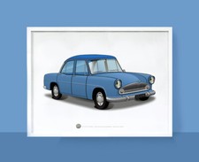 Poster Simca Ariane bleue