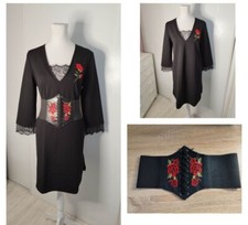 Robe De Soirée Noire Avec