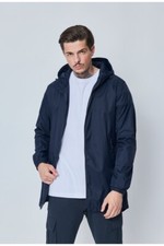Veste imperméable à capuche bleue FD81Q87-3 Frilivin (ev)