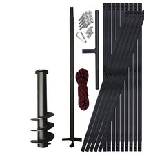 Perceuse de Puits Puits de Forage Chignole Tarière 120mm 15m