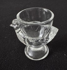 Ancien Coquetier en Verre