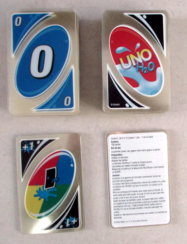 Jeu cartes uno - cartes,