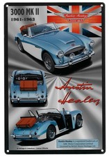 Plaque métal AUSTIN HEALEY