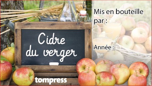 Etiquettes pour bouteilles - , de