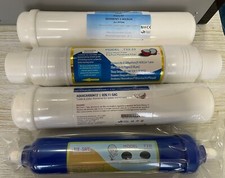 Kit De 4 Filtres Purificateur D'Eau Potable Osmose Inverse CAISSE ROUGE +