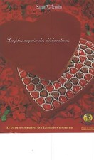 PUBLICITE ADVERTISING  2004   LEONIDAS chocolats  spécial ST valentin