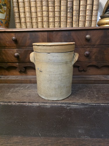 Ancien pot graisse - à, ou