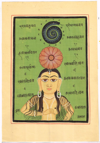 Peinture miniature indienne - peinture,