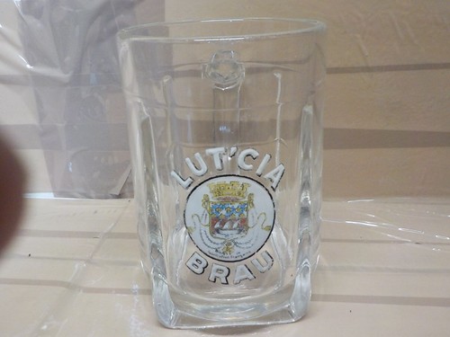 Chope verre ancienne - verre,