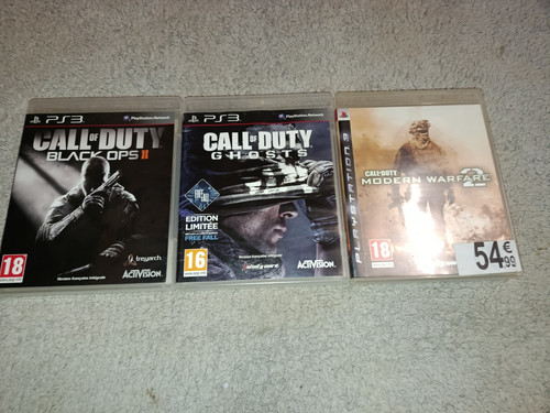Lot jeu ps3 call - jeu,