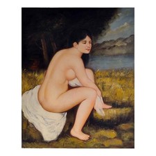 Peinte à la Main Huile sur