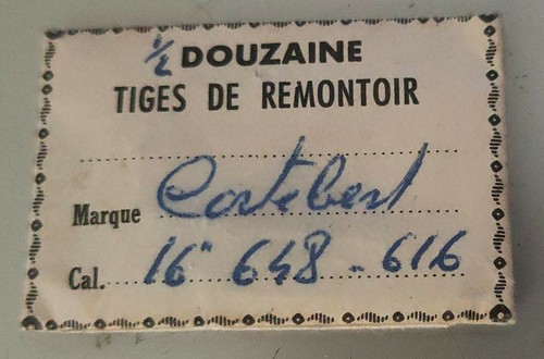 Cortebert tige remontoir - cortebert, de