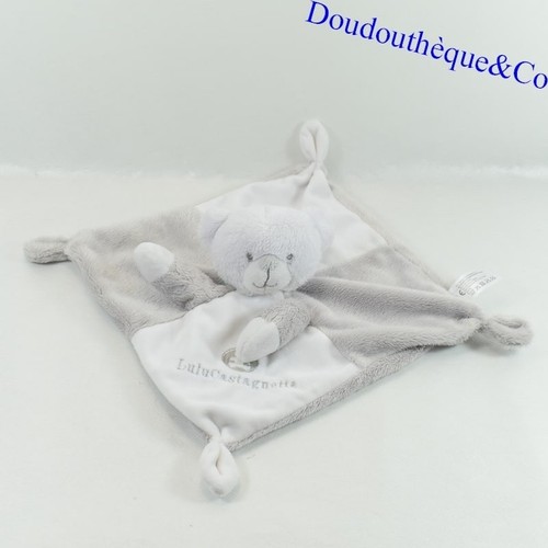 Doudou plat ours lulu - plat,