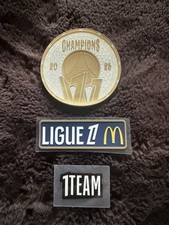 Patch Champion Ligue 1 Psg Officiel + Mc Donald + 1 team.