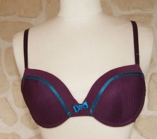 soutien-gorge violet et bleu neuf taille 90 C 