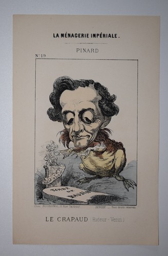 Pinard crapaud gravure - pinard,