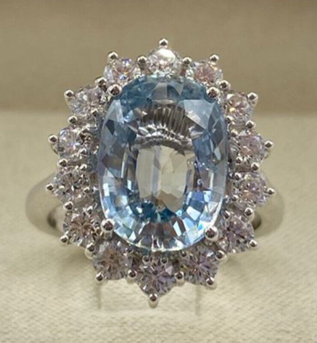 Bague 18kt avec diamants et - 18kt,