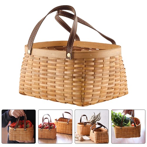 Panier bois décoratif - bois,