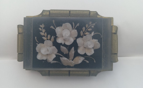 Broche ancienne lucite - broche, en