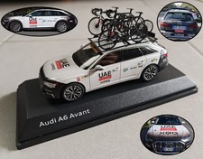 Audi A6 Iscale 1/43e Team UAE Emirates Tour de France figurine cycliste