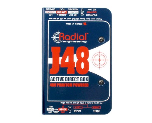 Radial j48 48v phantom - j48,