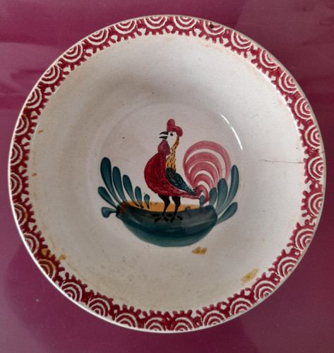 Ancienne assiette bol - 🐔, assiette-bol